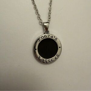 Effy Silver and Black Pendant Necklace